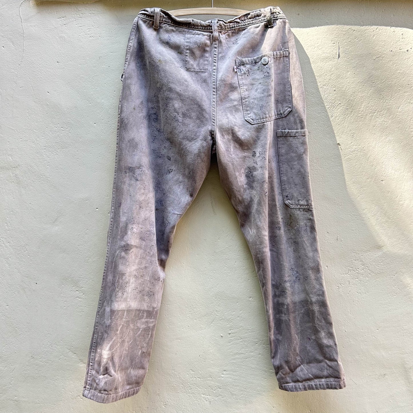 NATURAL DYED WORK PANT Artist Collab | Cara Piazza