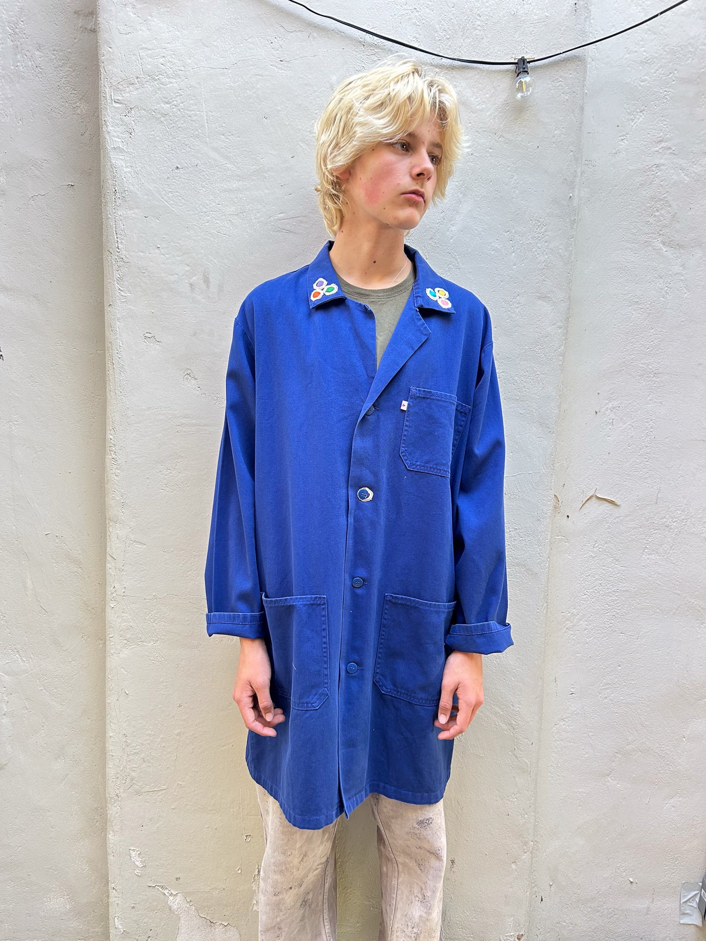 RIBBONS WORK LABCOAT Artist Collab | Karen Lebati