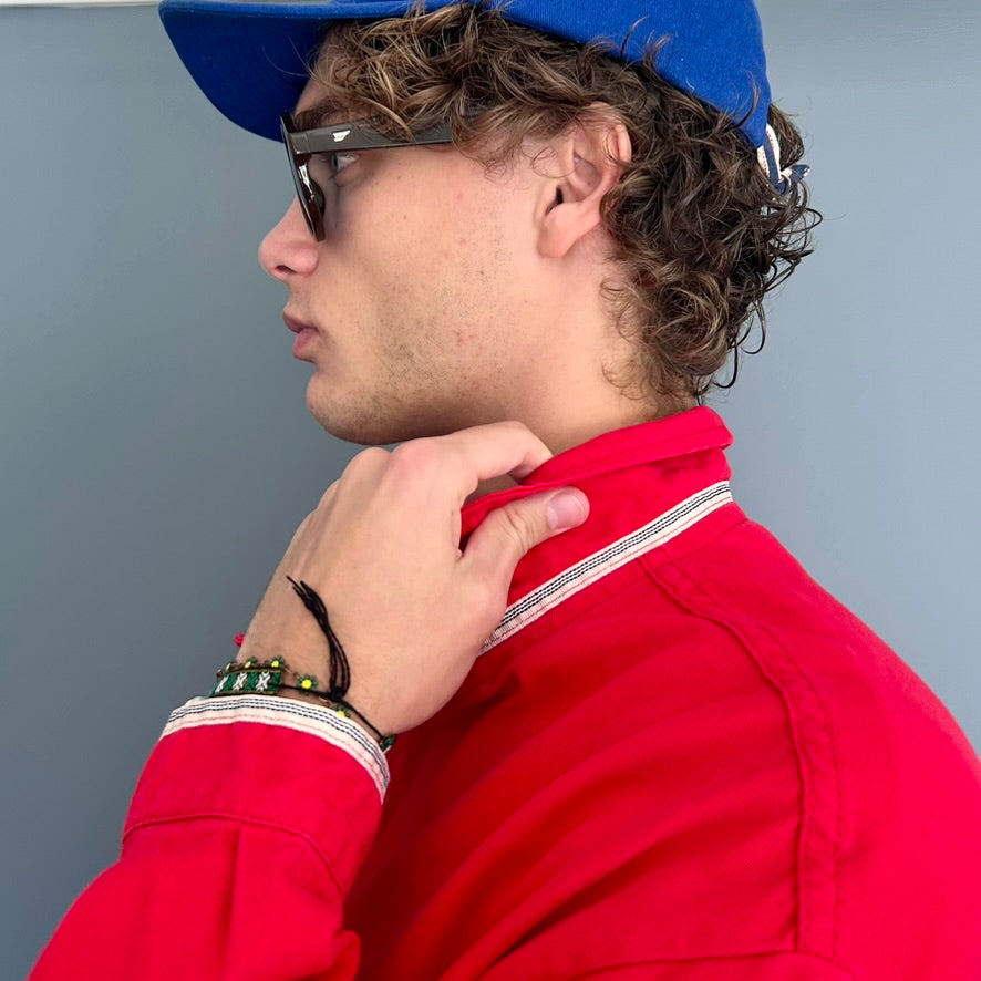 RED FRENCH WORKWEAR JACKET