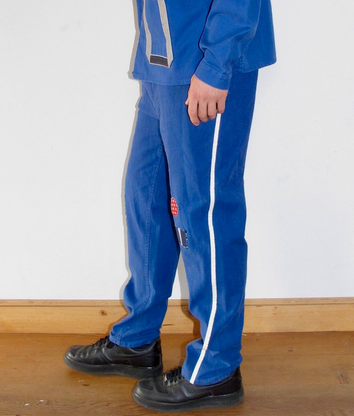BLUE WORKWEAR PANTS ,ONE OF A KIND