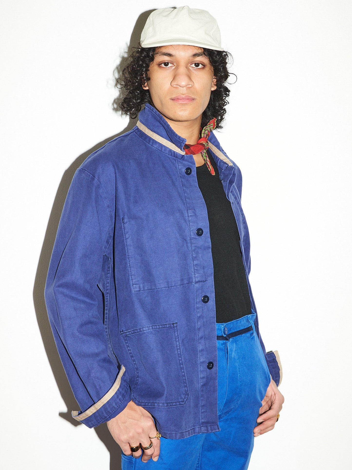 NAVY WORKWEAR JACKET
