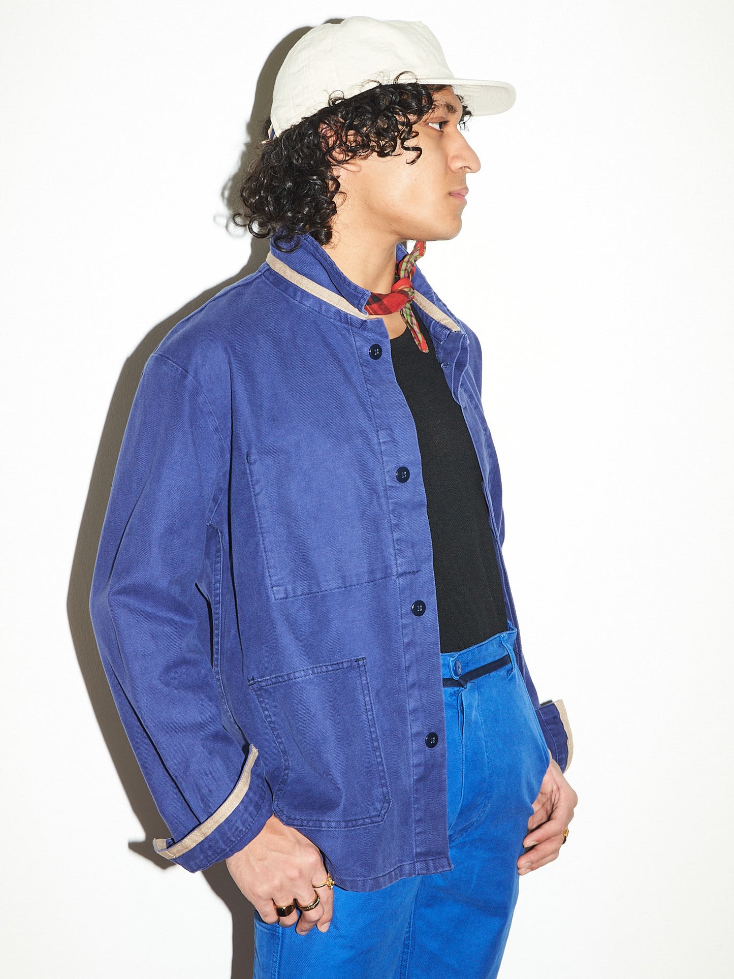 NAVY WORKWEAR JACKET