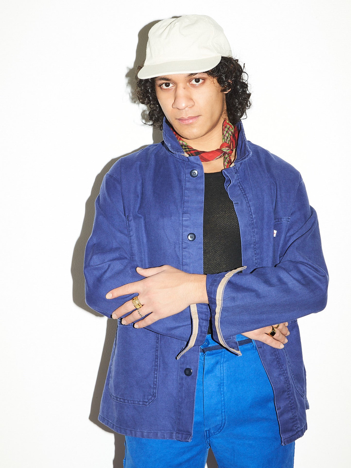NAVY WORKWEAR JACKET