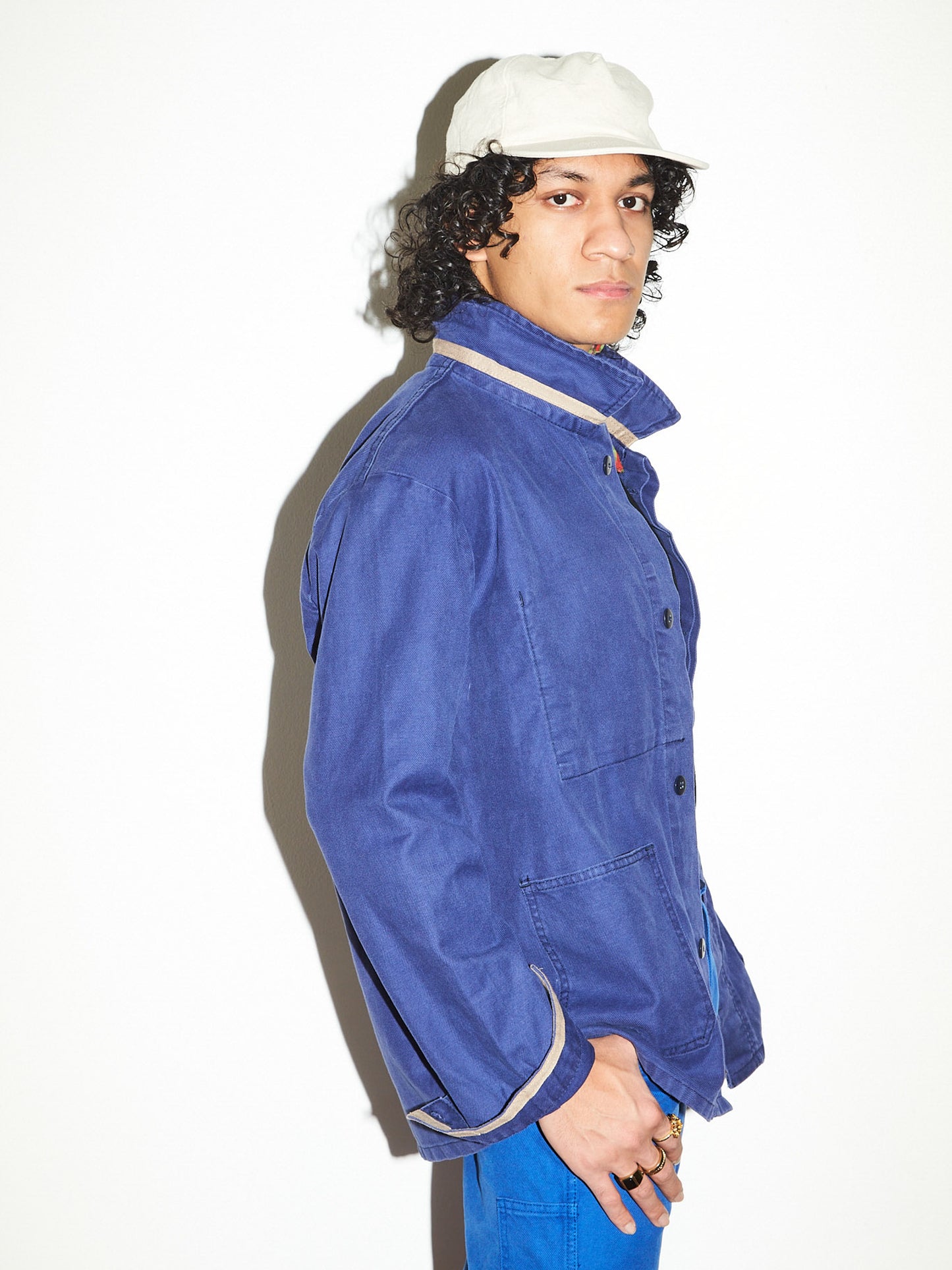 NAVY WORKWEAR JACKET