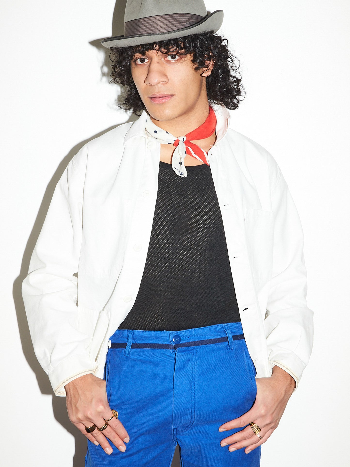 Veste de peintre blanche (Workwear Jacket)