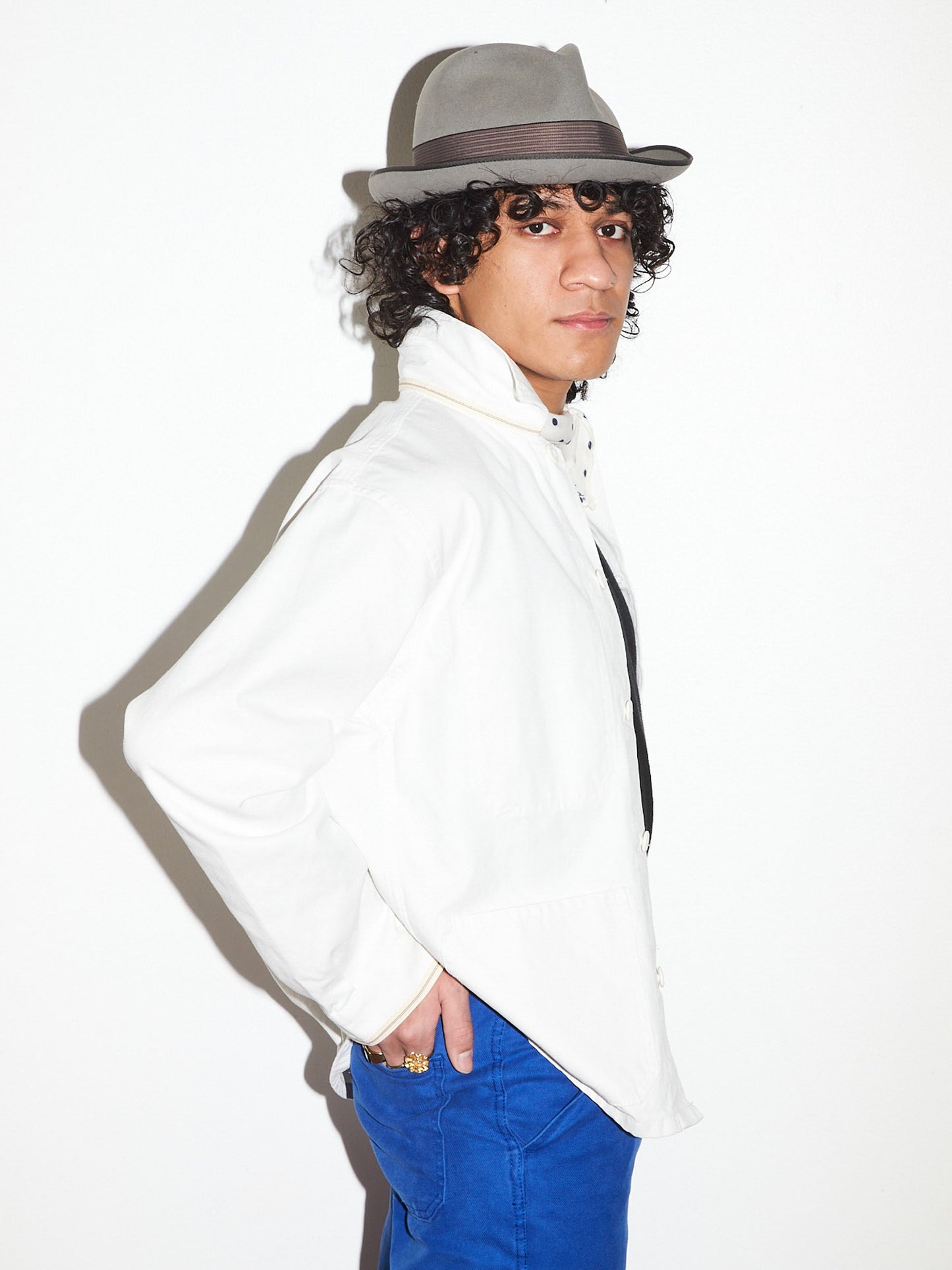Veste de peintre blanche (Workwear Jacket)