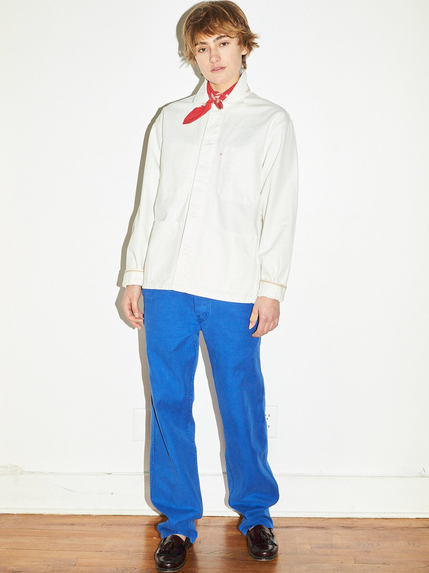 Veste de peintre blanche (Workwear Jacket)