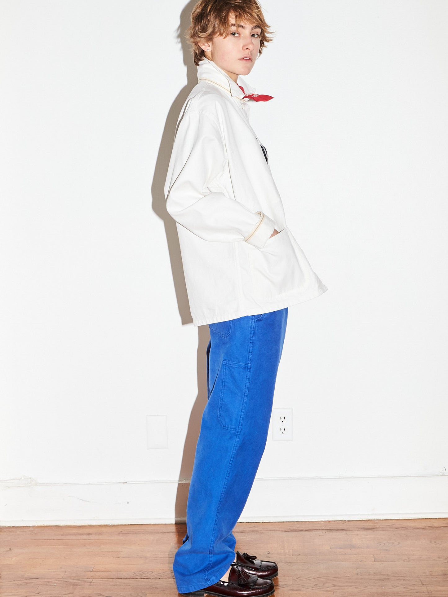 Veste de peintre blanche (Workwear Jacket)