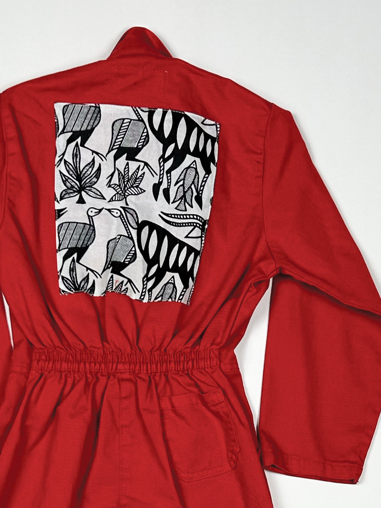 Kids Workwear Jumpsuit with patch work
