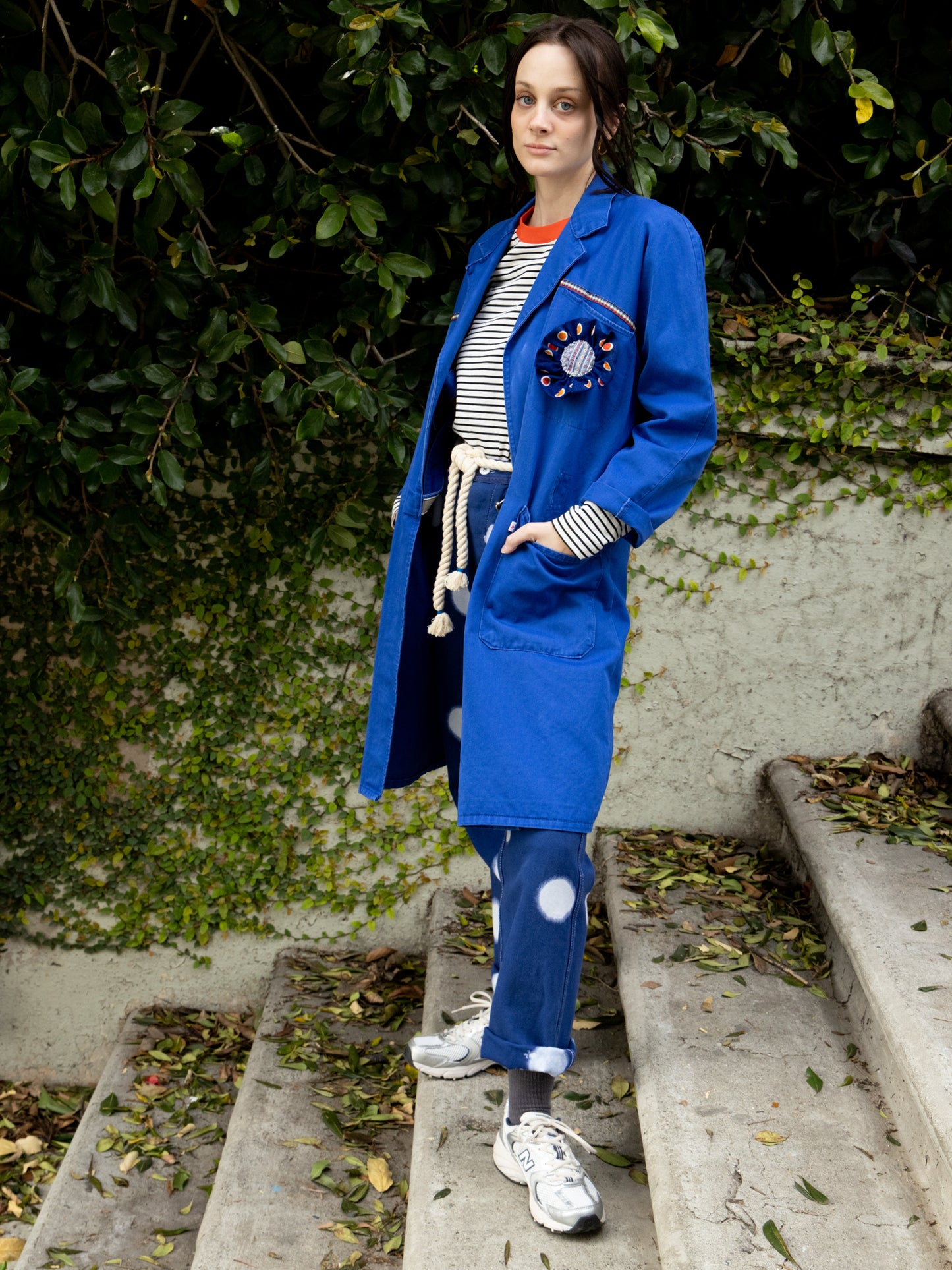 FRENCH WORKWEAR LAB COAT