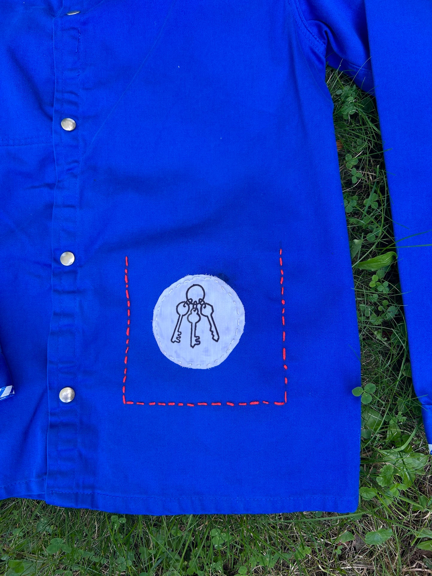 One-of-a-Kind Vintage Bugatti French Workwear Shirt