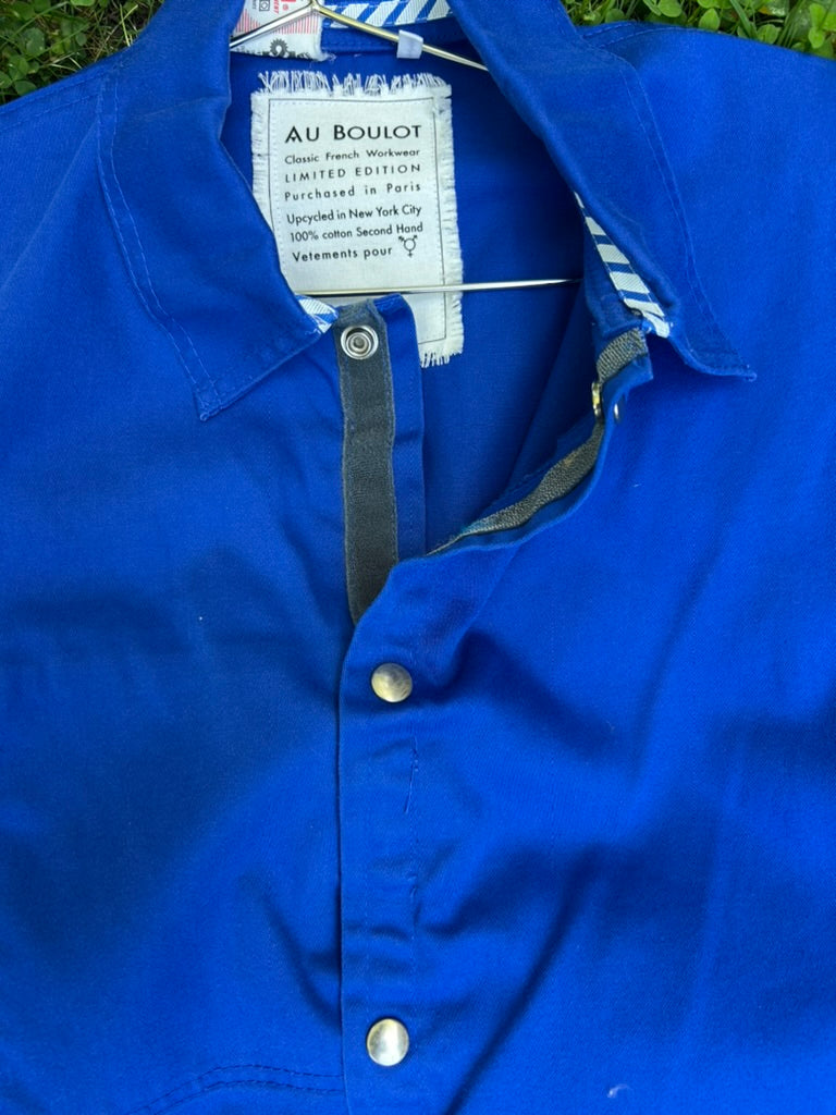 One-of-a-Kind Vintage Bugatti French Workwear Shirt
