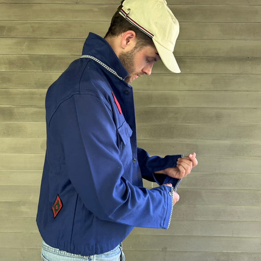One-of-a-Kind Vintage French Workwear Jacket