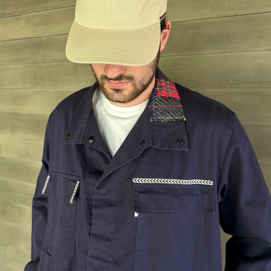 One-of-a-Kind Vintage French Workwear Jacket