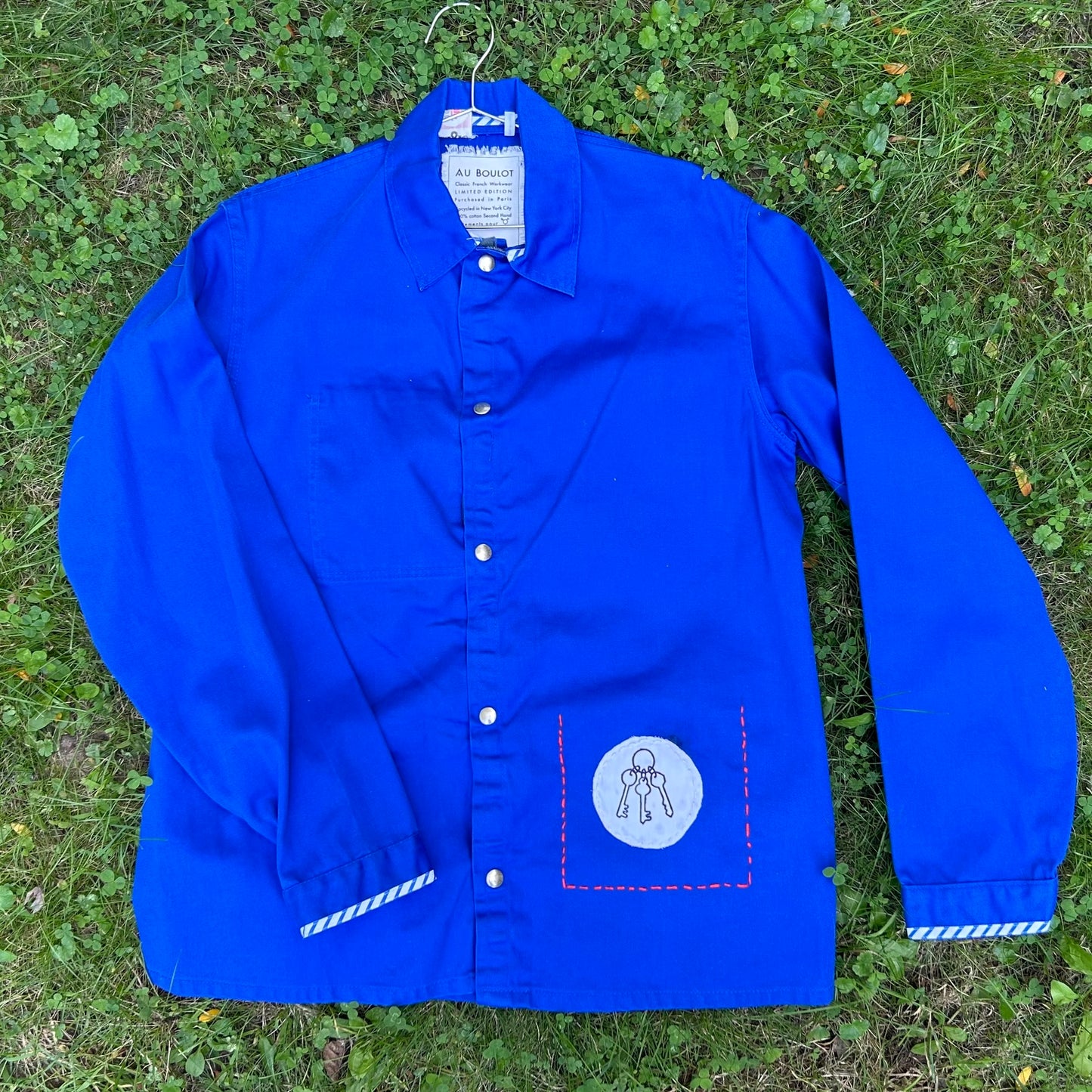 One-of-a-Kind Vintage Bugatti French Workwear Shirt