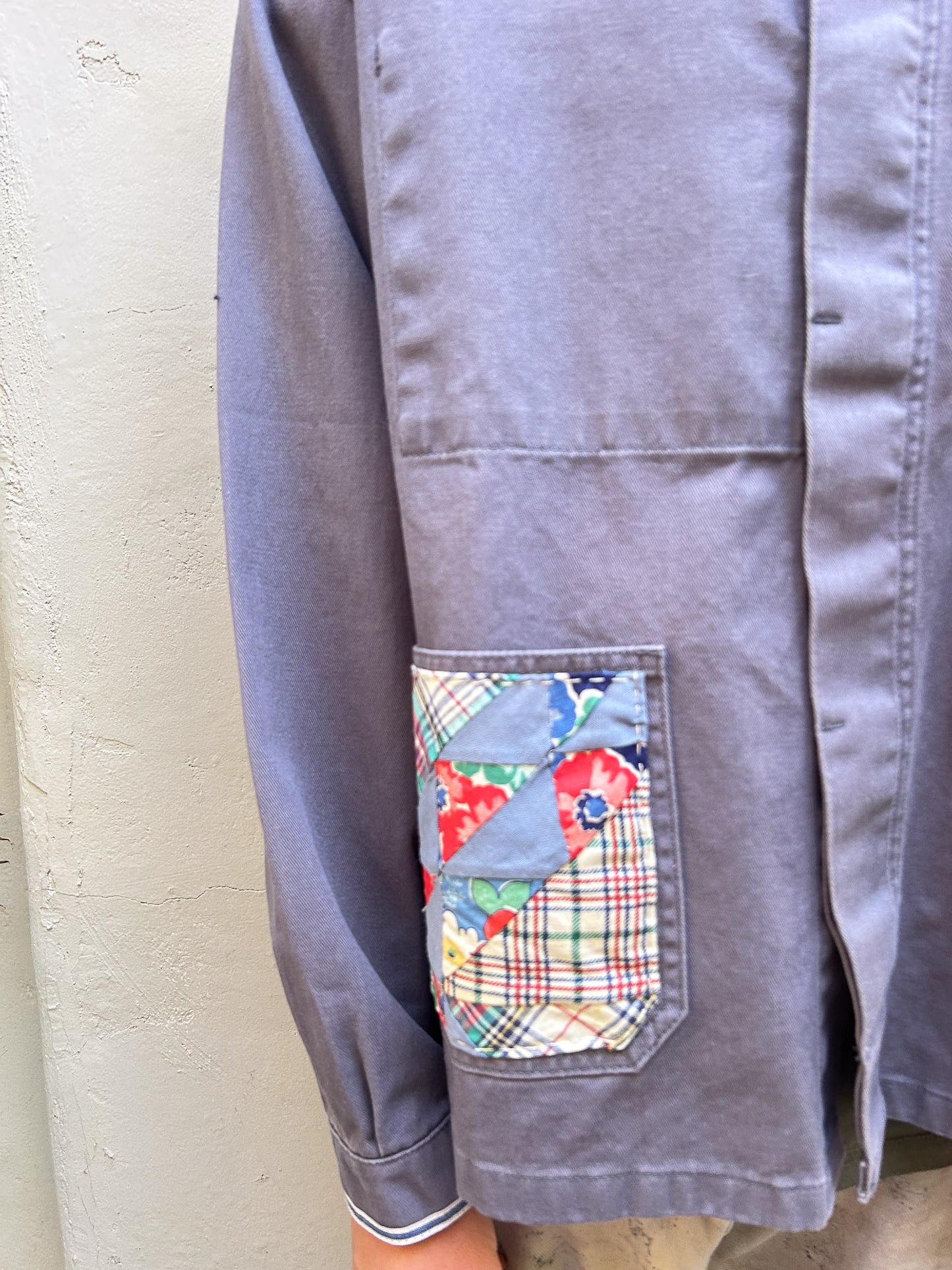 QUILTED WORK JKT - Artist Collab | Lisa Smith