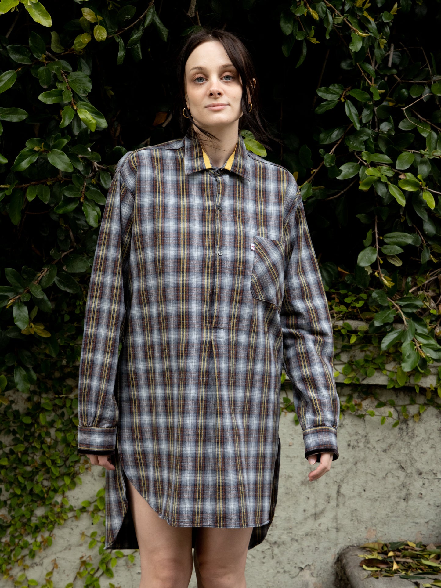 FRENCH WORKWEAR SHIRT DRESS