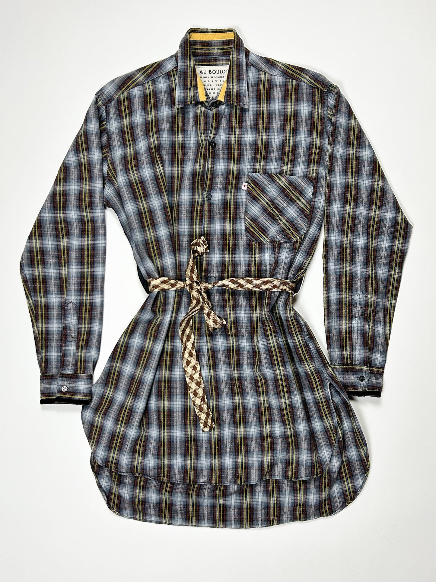 FRENCH WORKWEAR SHIRT DRESS