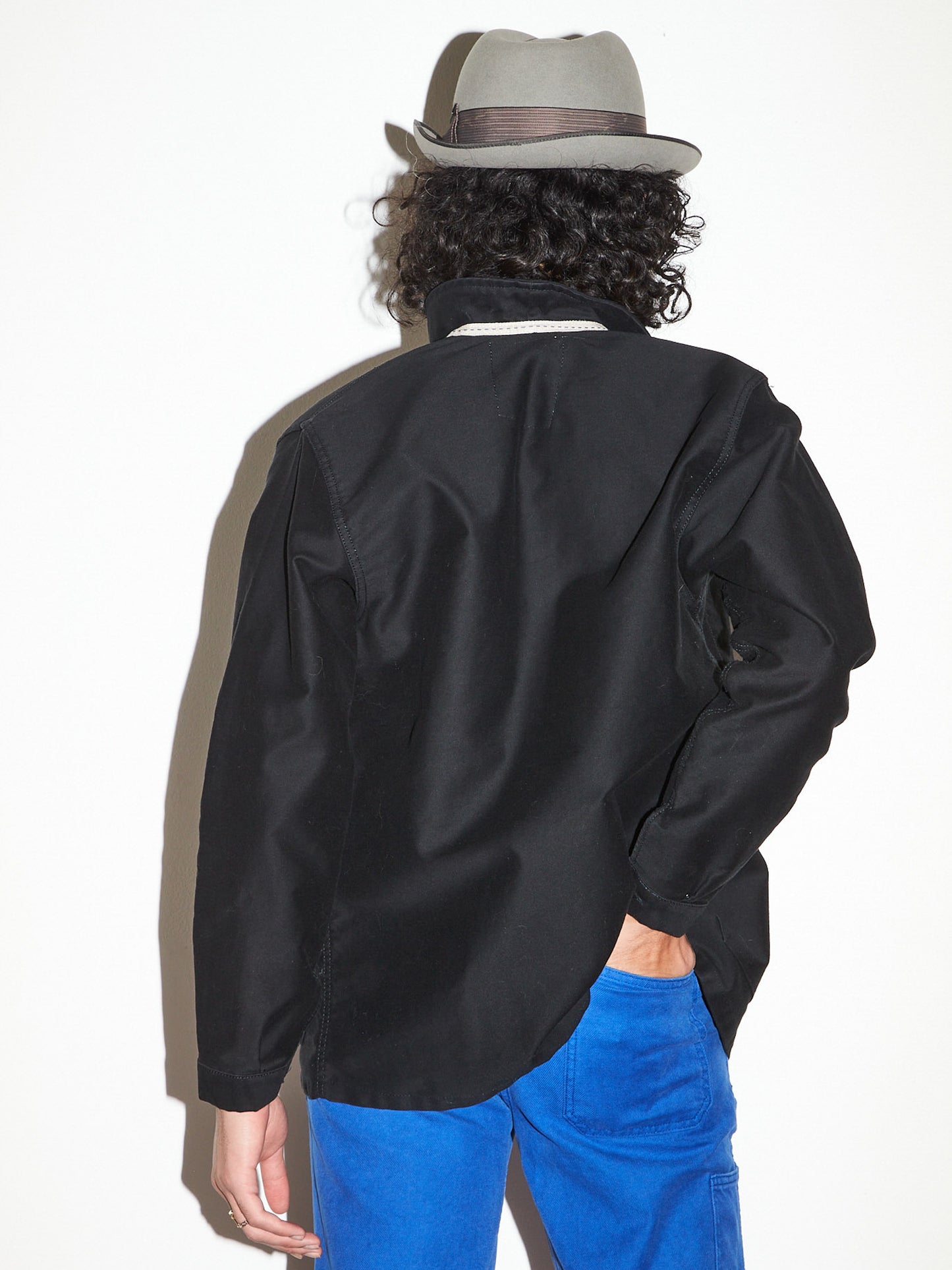 Veste de Charpentier noir (Moleskin workwear jacket)