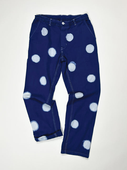 FRENCH WORKWEAR PANT WITH DOTS