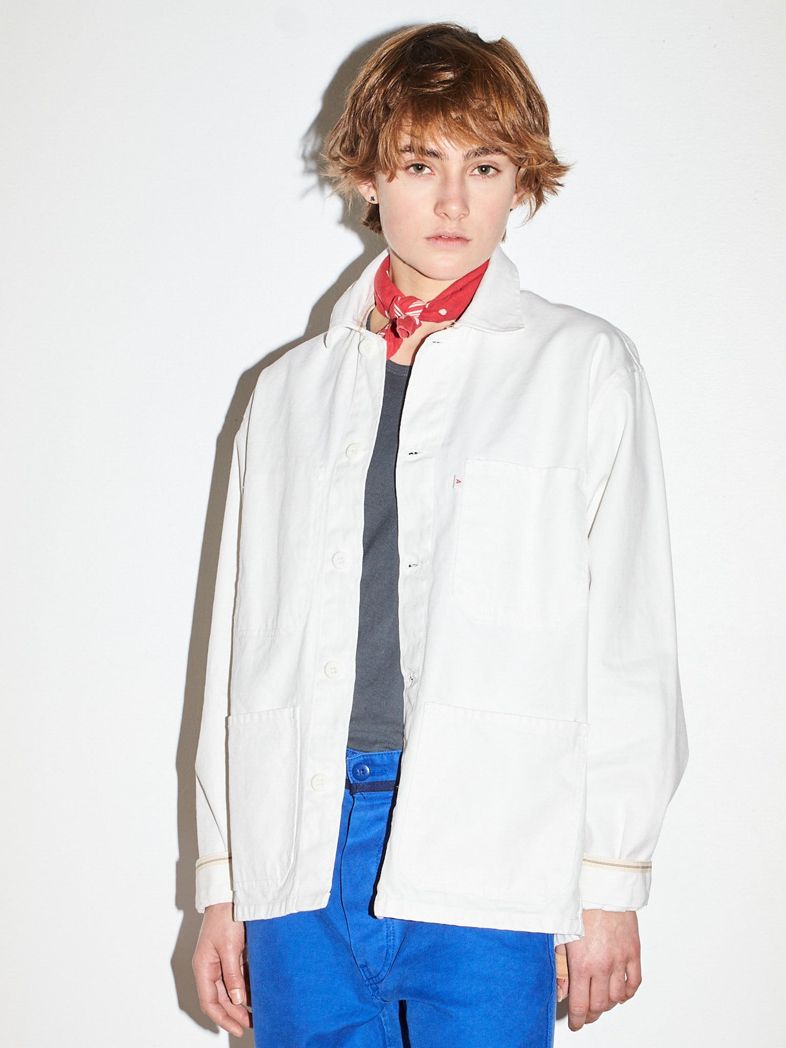 Veste de peintre blanche (Workwear Jacket) – auboulotworkwear