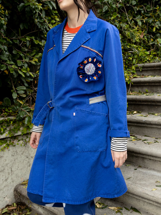 FRENCH WORKWEAR LAB COAT