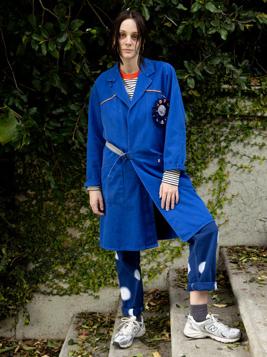 FRENCH WORKWEAR LAB COAT