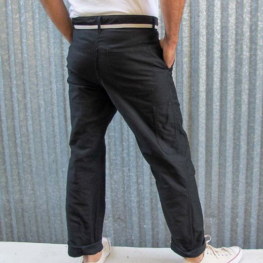 Pantalon de charpentier Noir (Black Carpenter Trousers)