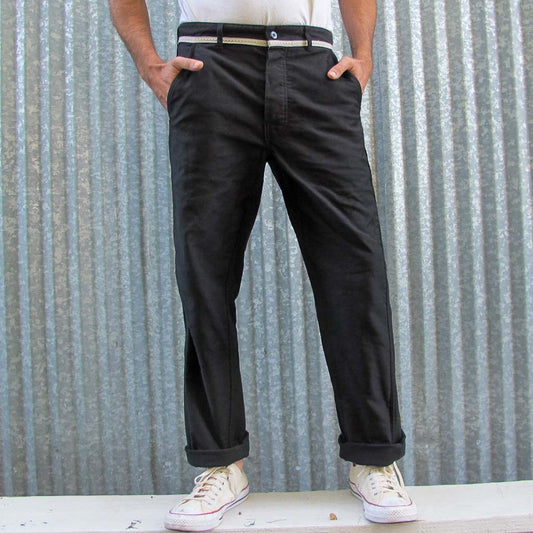 Pantalon de charpentier Noir (Black Carpenter Trousers)
